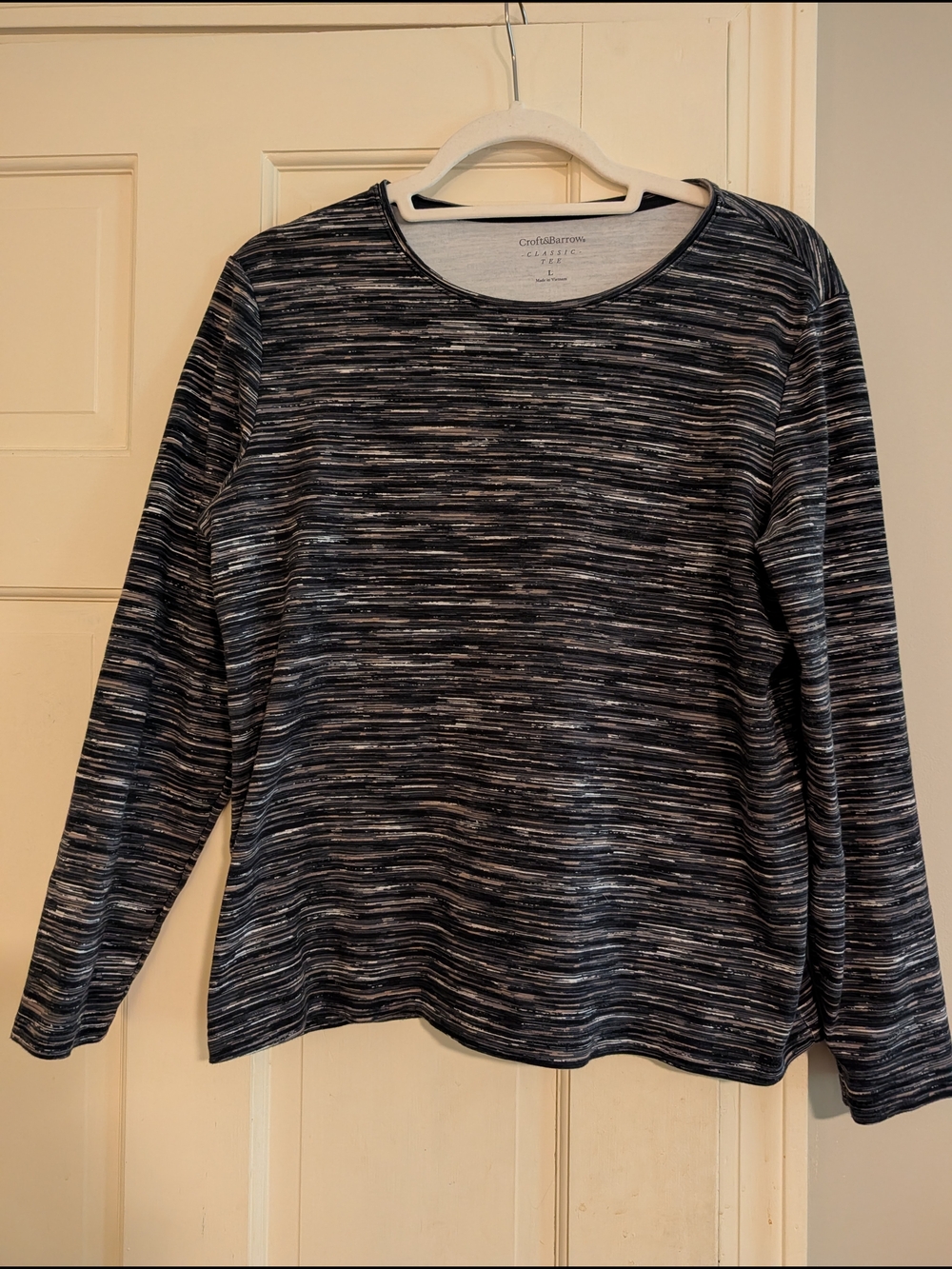 Croft & Barrow Classic  Long-Sleeve Tee